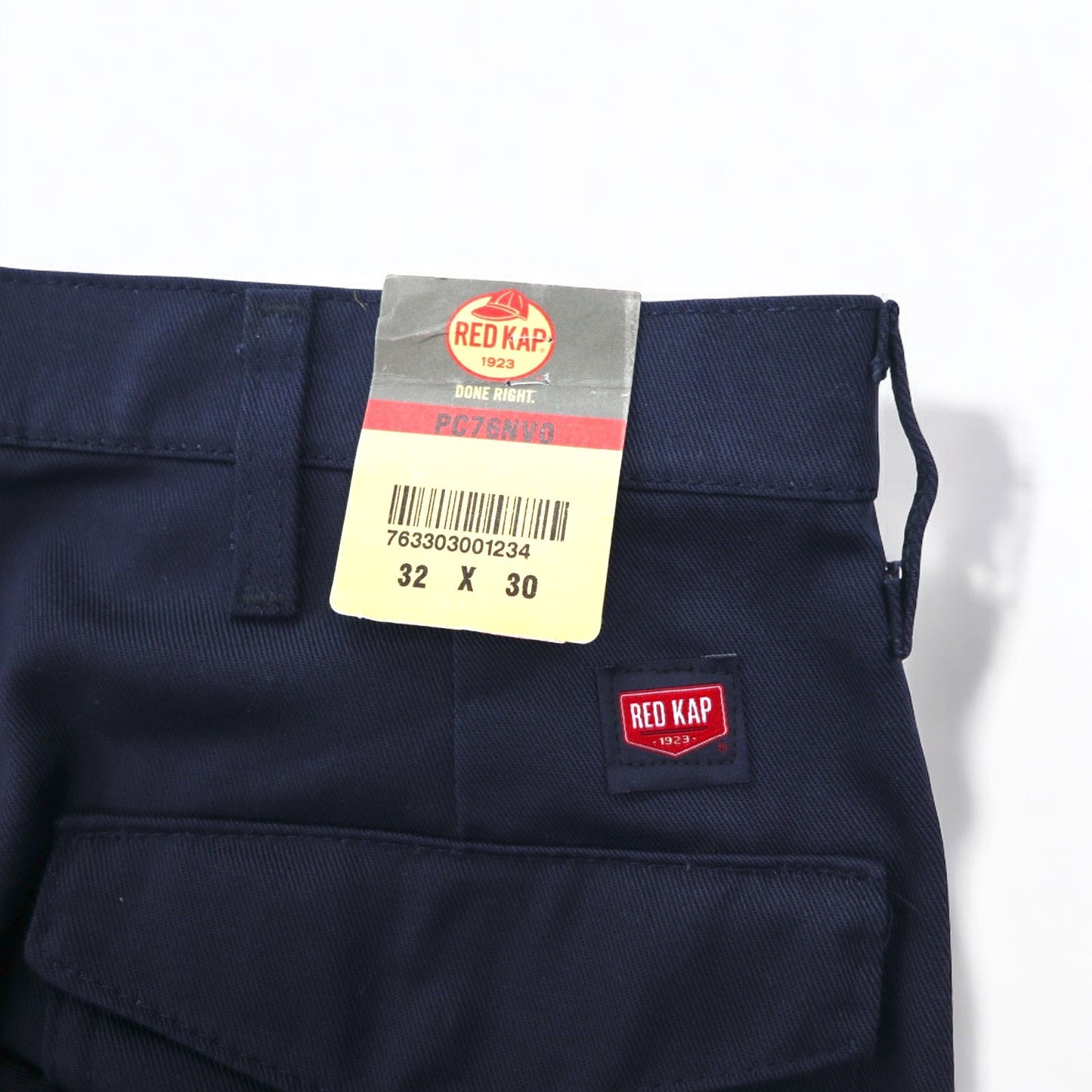 RED KAP カーゴ ワークパンツ チノパンツ L ネイビー コットン PC76NV0 メキシコ製 未使用品