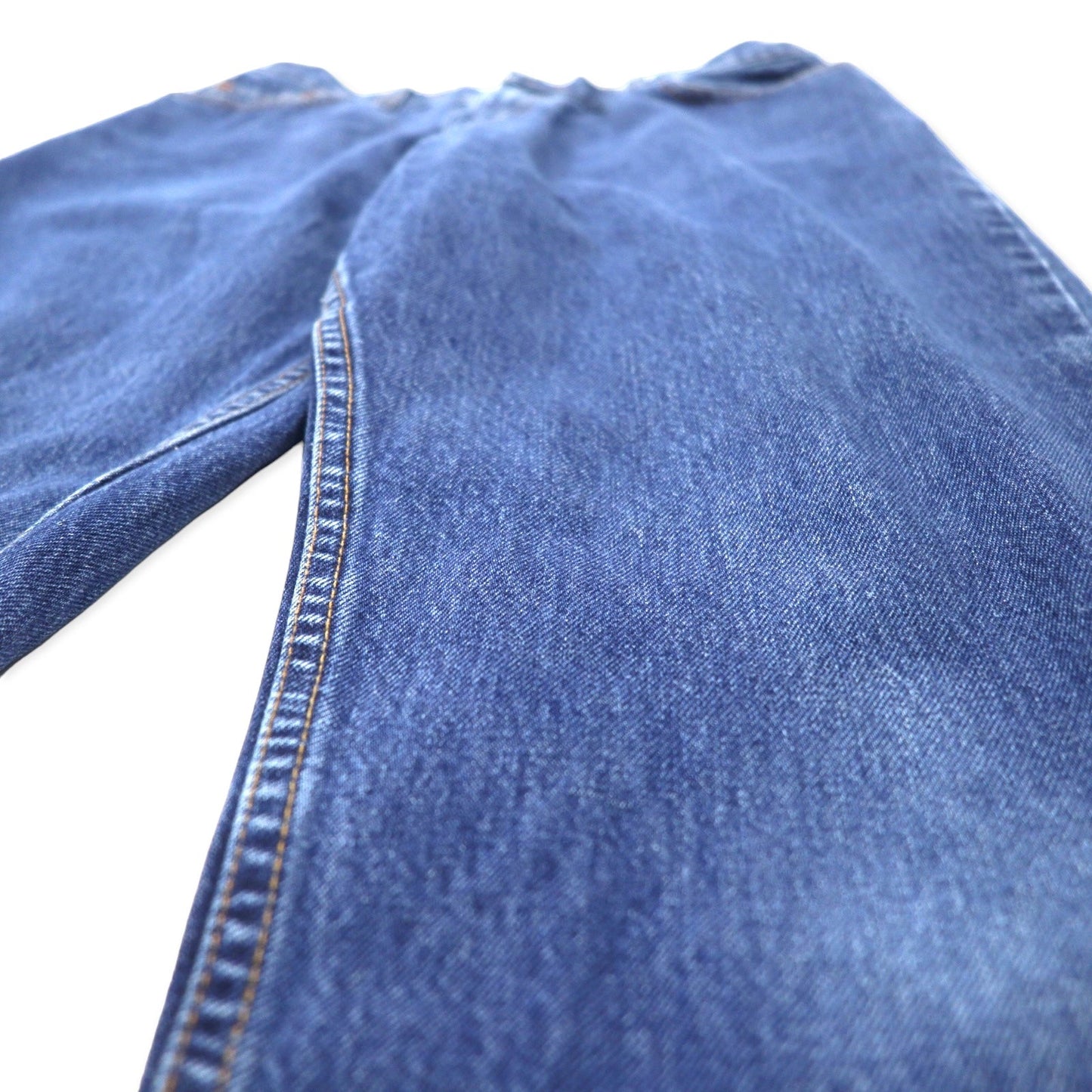 Levi's USA製 550 リラックスフィット テーパード デニムパンツ 12 ブルー コットン ジッパーフライ ボタン裏512