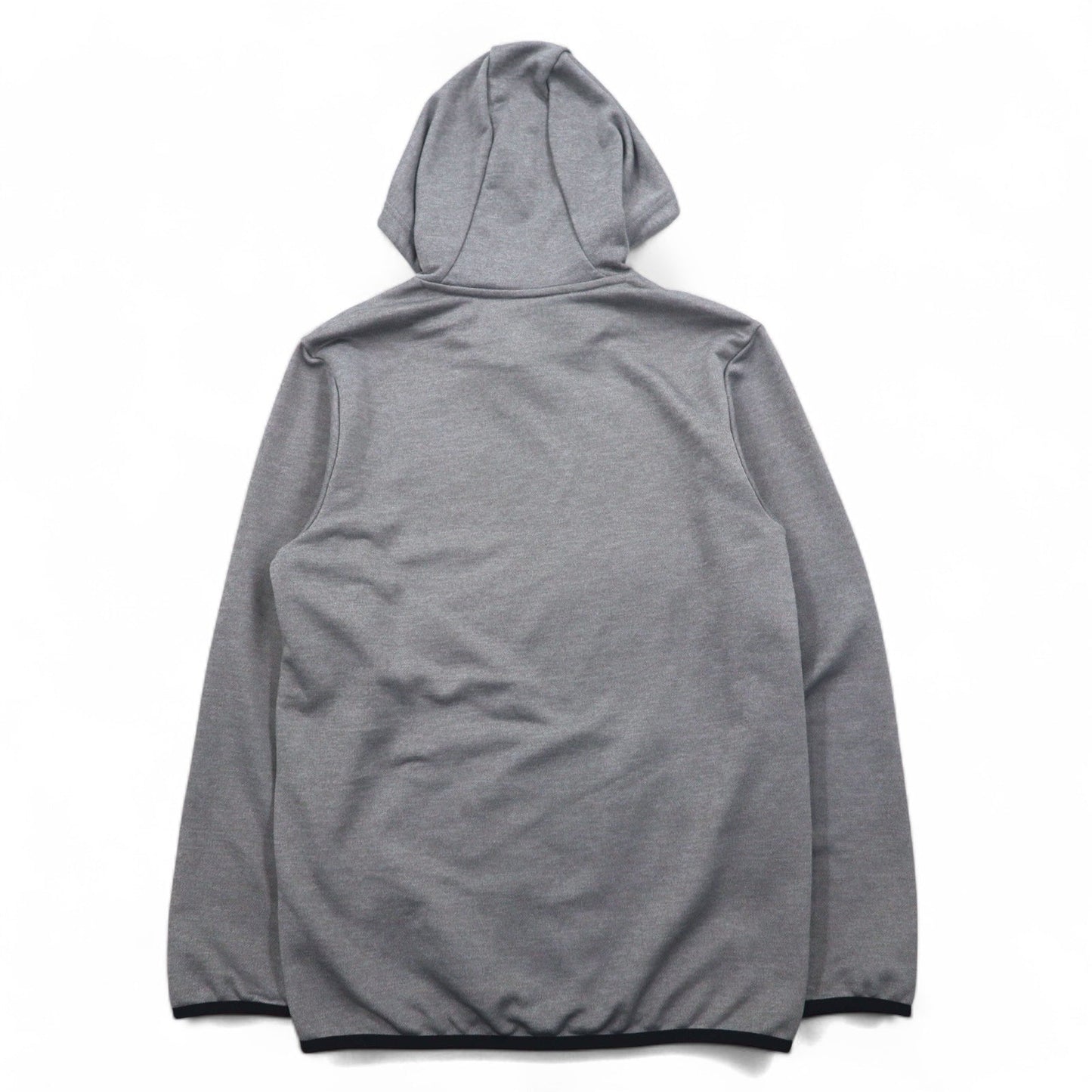 adidas エッセンシャルズ ビッグロゴ プルオーバーパーカー S グレー CLIMALITE AZ2564