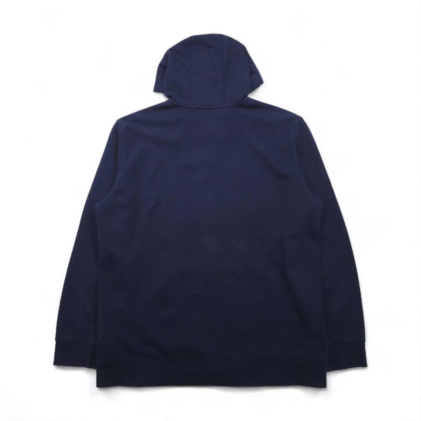 NAUTICA ビッグサイズ フルジップパーカー 2XL ネイビー 裏起毛 ワンポイントロゴ刺繍