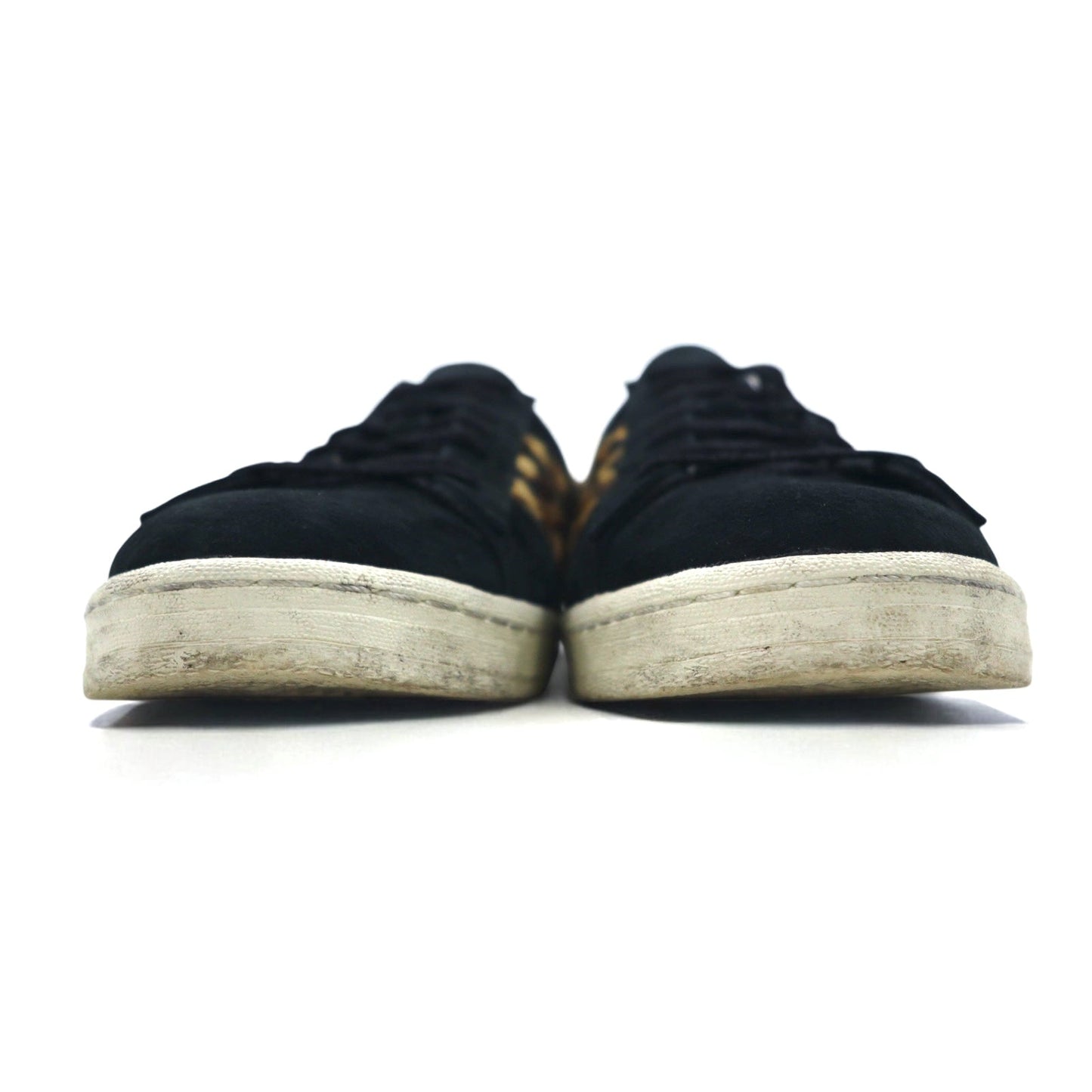 adidas originals キャンパス CAMPUS 80s レオパード スニーカー 29.5cm ブラック ピッグスキン ヌバックレザー GY0407