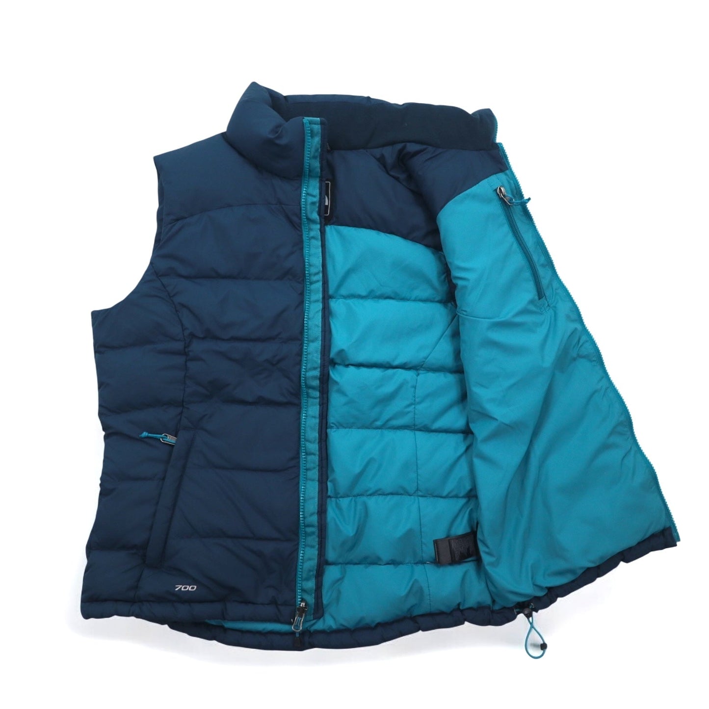 THE NORTH FACE 700フィル ヌプシ Nuptse Down Puffer Vest ダウンベスト M ネイビー US規格 AUDP