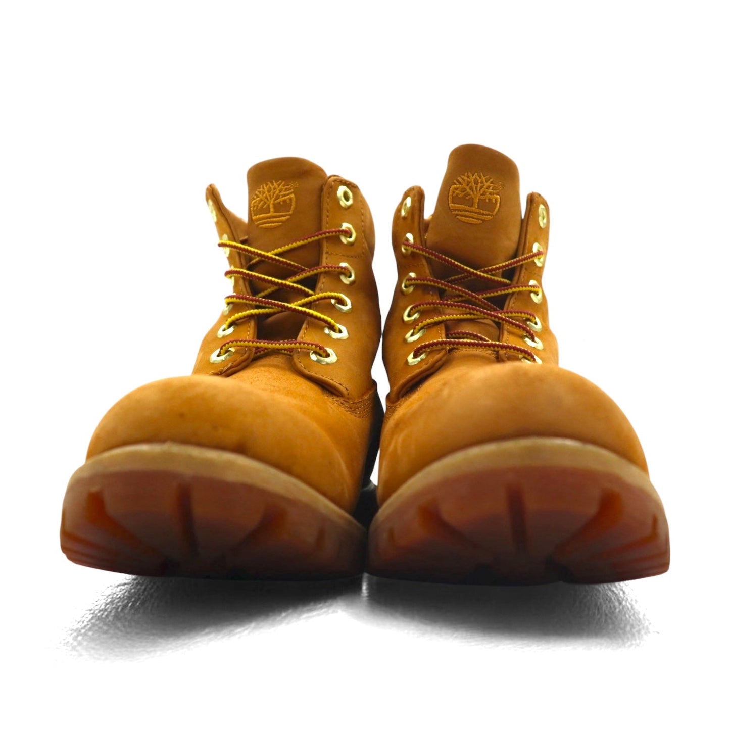 Timberland ロールトップ イエローブーツ ワークブーツ 26cm キャメル ウィート ヌバック レザー