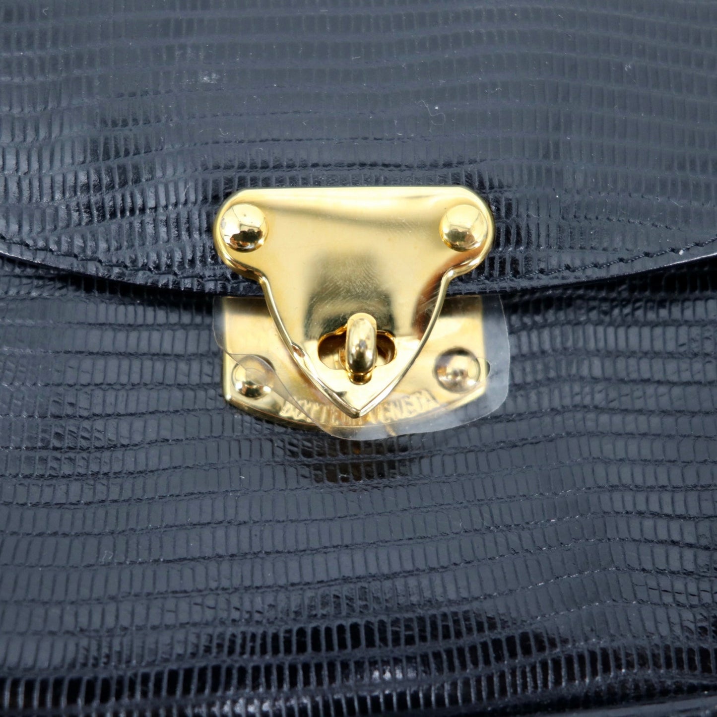 BOTTEGA VENETA ショルダーバッグ ブラック レザー型押し 未使用品