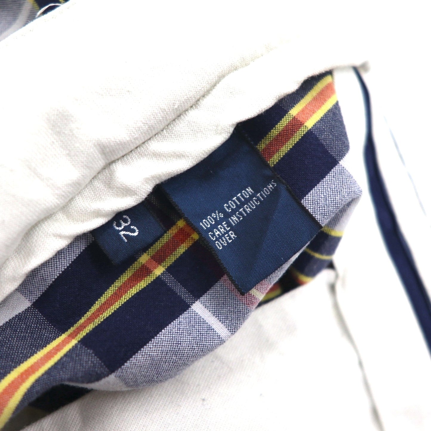 Polo by Ralph Lauren 90年代 ショートパンツ ハーフパンツ M ネイビー チェック コットン