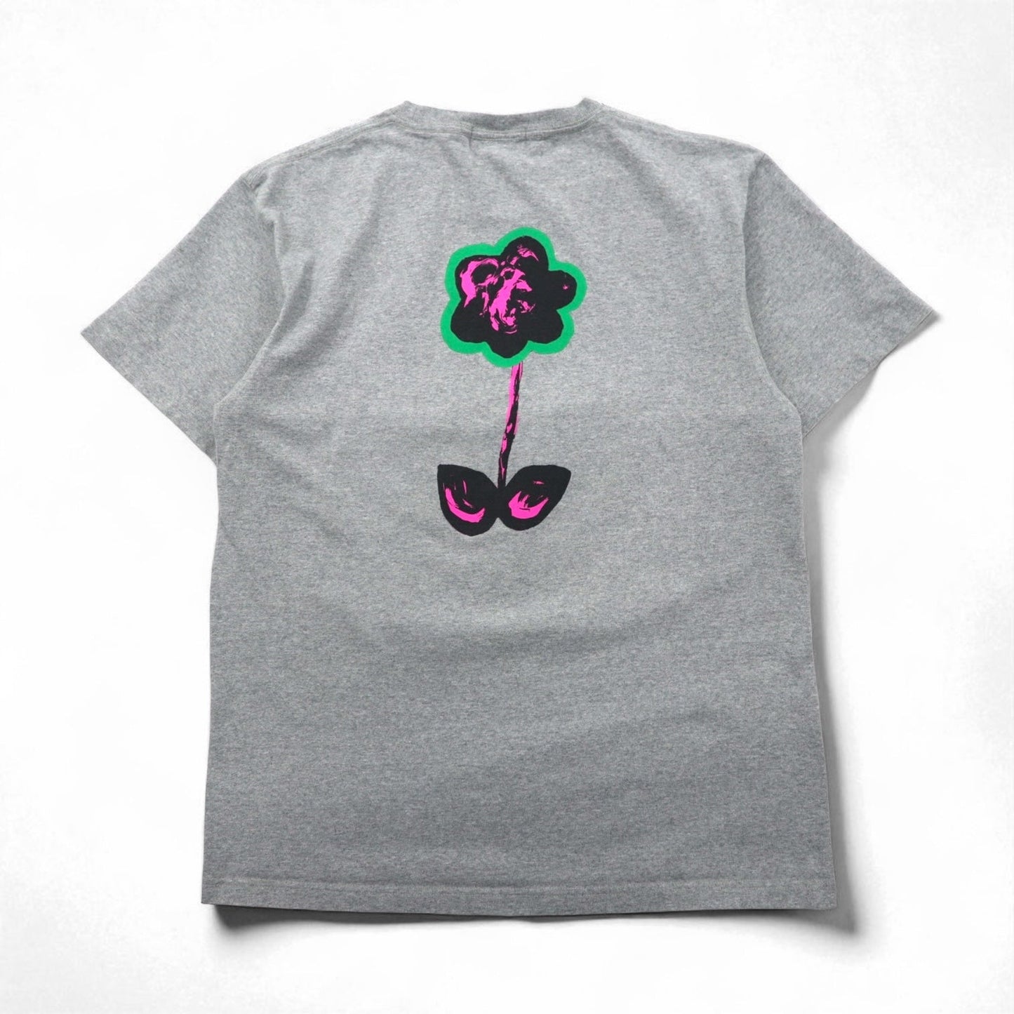 KIDILL × maya Shibasaki プリント Tシャツ FREE グレー コットン 2023SS
