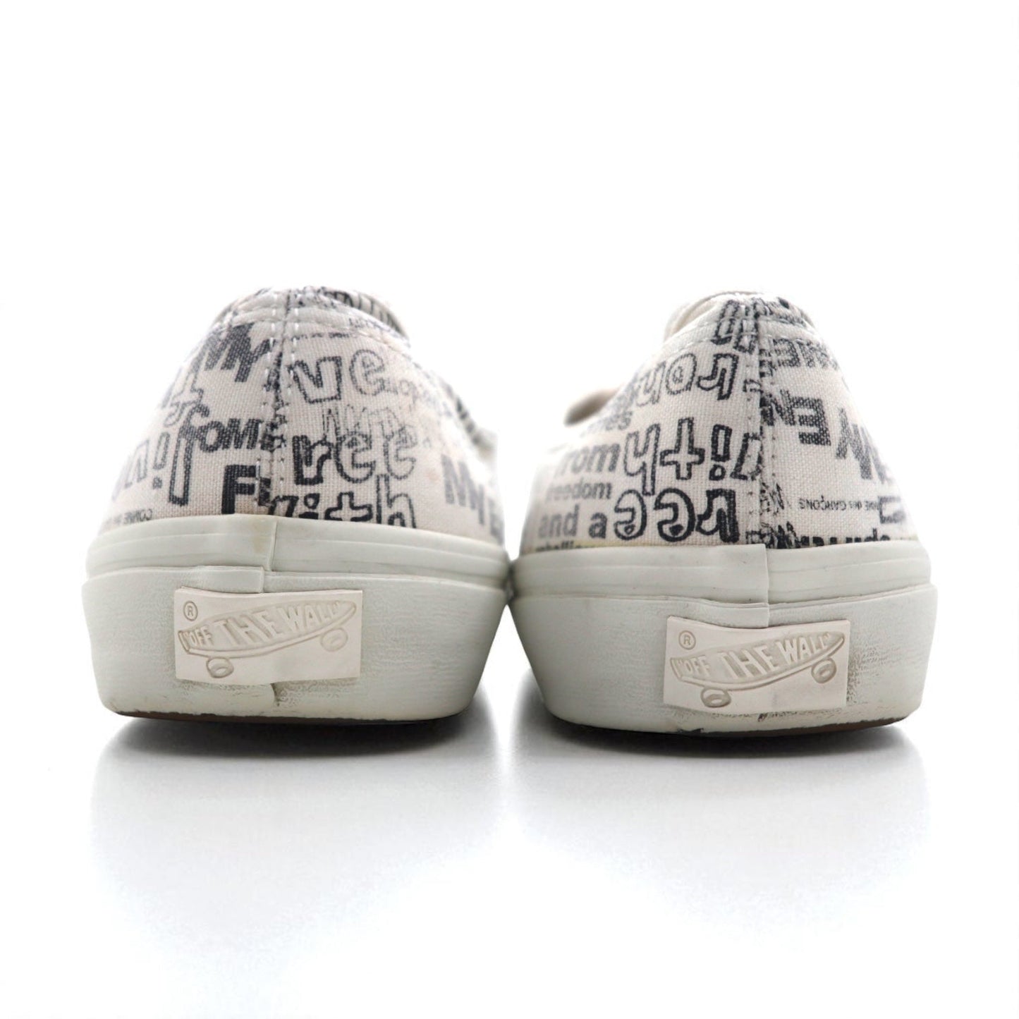 VANS × COMME des GARCONS ヴォルト VAULT オーセンティック AUTHENTIC LX CDG スニーカー 27cm ホワイト キャンバス コットン VN0A33TAKXY