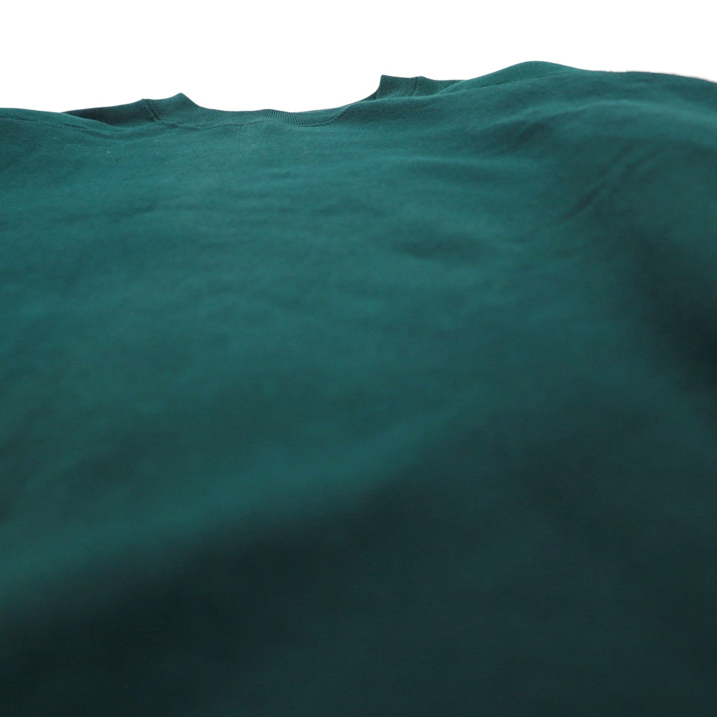 FRUIT OF THE LOOM ブランク スウェットシャツ XL グリーン 無地 コットン 裏起毛