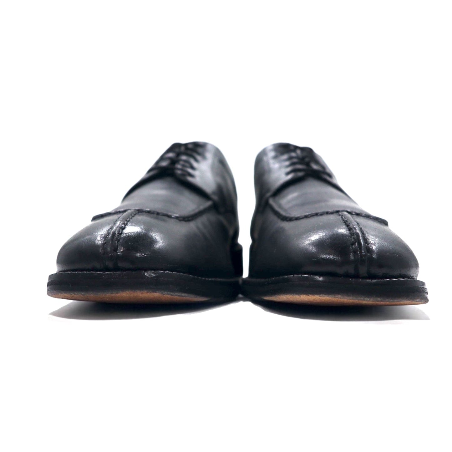 COLE HAAN スプリットトゥ Uチップ ドレスシューズ 28.5cm ブラック レザー 外羽根 01594