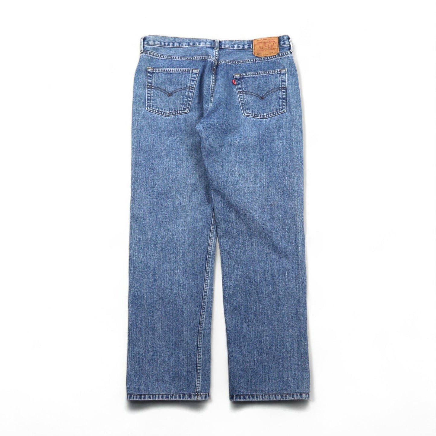 Levi's 90年代 USA製 501 デニムパンツ ジーンズ L インディゴ ブルー ボタンフライ 5010114