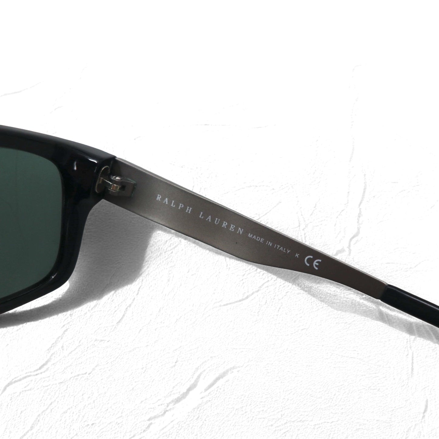 RALPH LAUREN イタリア製 スクエア サングラス ブラック メタル POLO 4059 5001/71 58◻︎18 135 3N