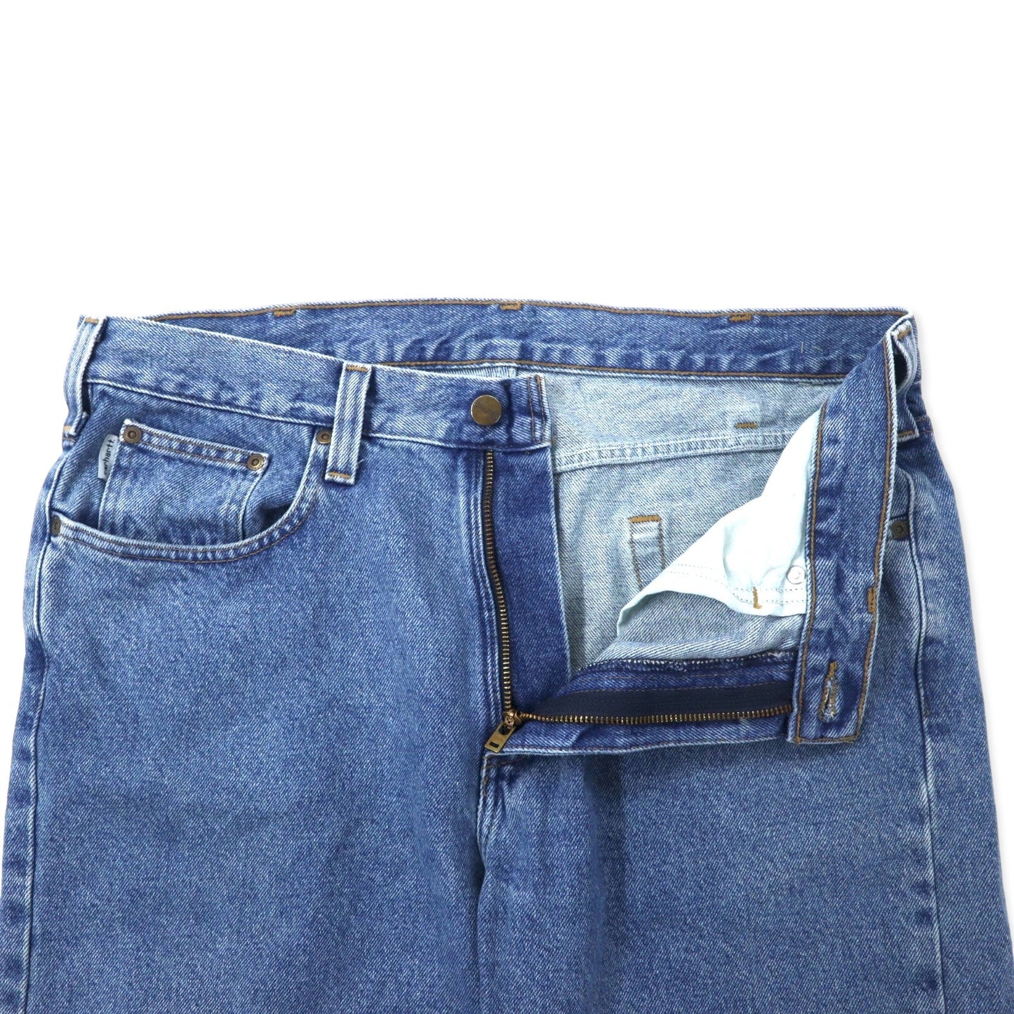 Carhartt トラディショナルフィット デニムパンツ 36 ブルー コットン B480LVB メキシコ製