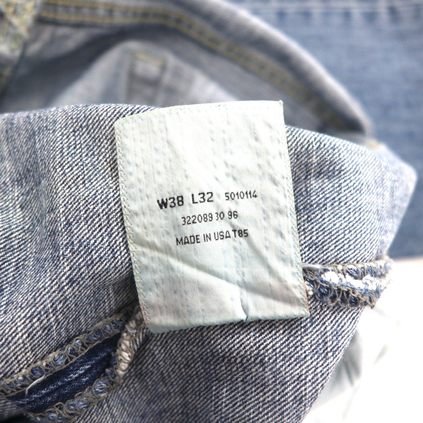 Levi's 90年代 USA製 501 デニムパンツ ジーンズ L インディゴ ブルー ボタンフライ 5010114