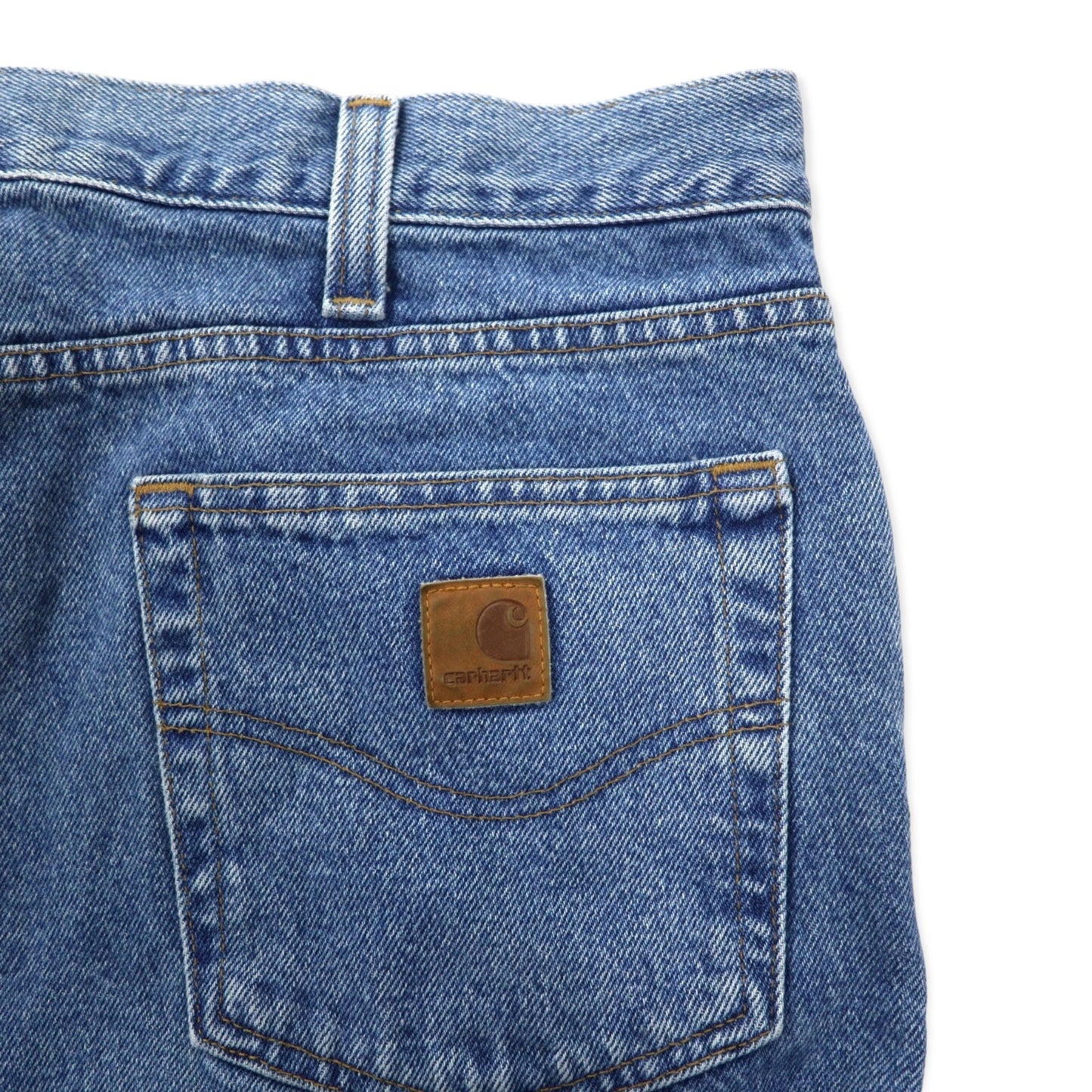 Carhartt トラディショナルフィット デニムパンツ 36 ブルー コットン B480LVB メキシコ製