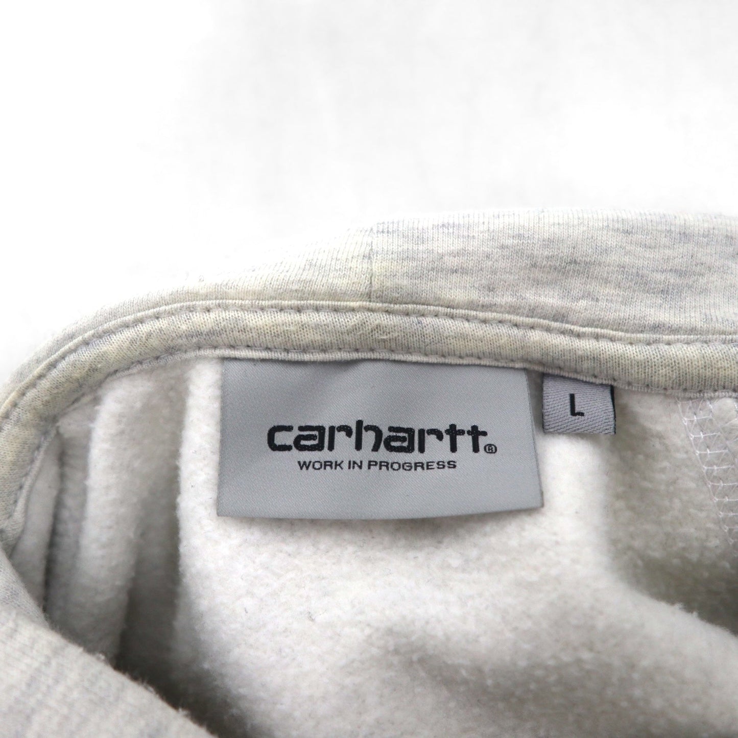 carhartt WIP プルオーバーパーカー HOODED CHASE SWEATSHIRT L 無地 ポケット 裏起毛 I015897 ブルガリア製