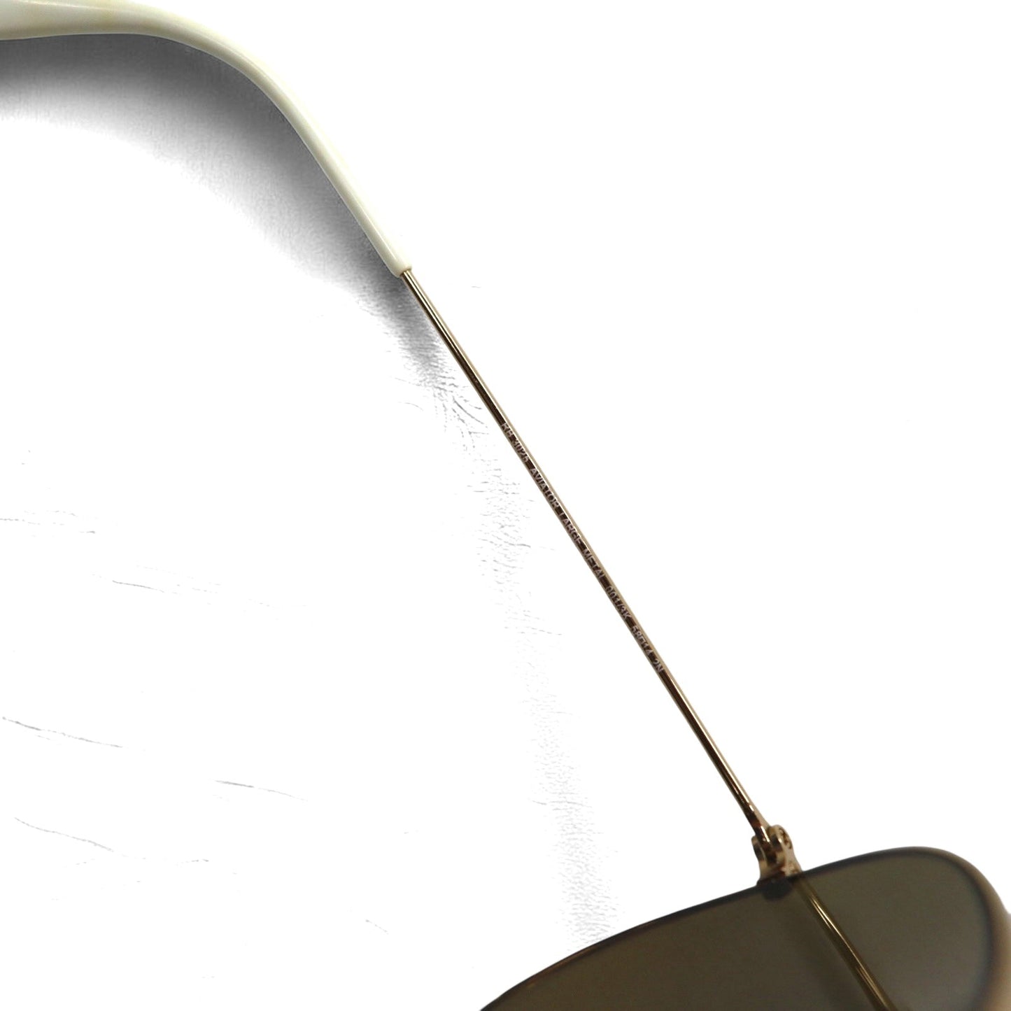 Ray-Ban イタリア製 アビエーター AVIATOR ティアドロップ サングラス メタル LARGE METAL 001/3K 58◻︎14 2N