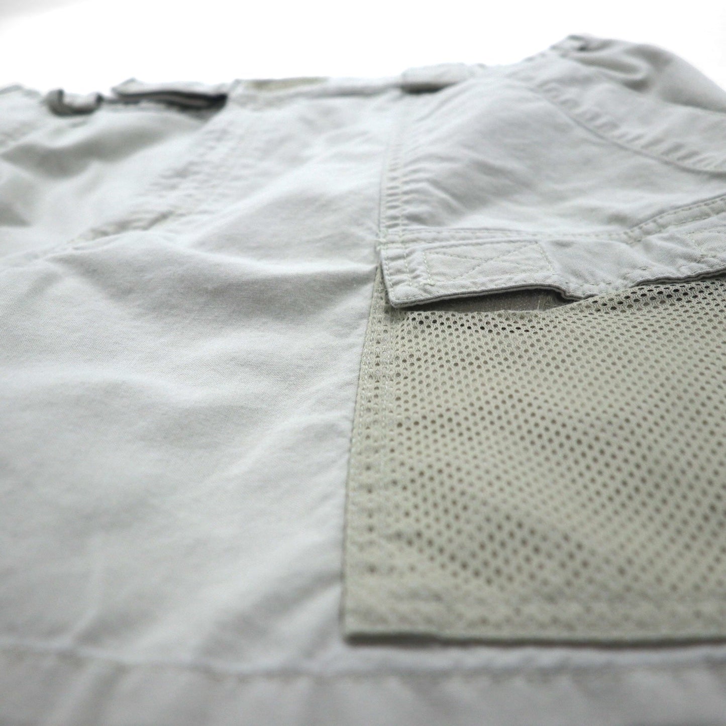 Columbia PFG ブッシュ ショートパンツ L ベージュ コットン ポケット FM8100