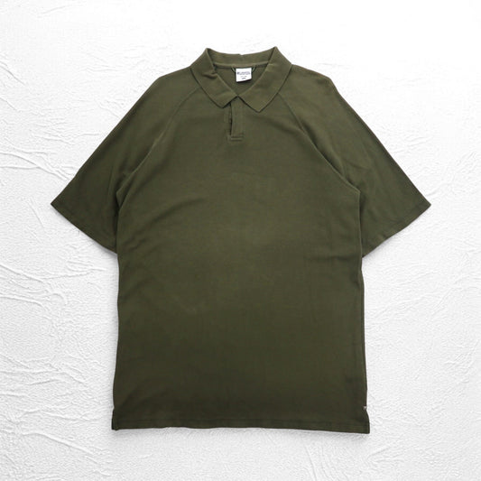 Columbia ポロシャツ 2XL ビッグサイズ カーキ コットン AM2249