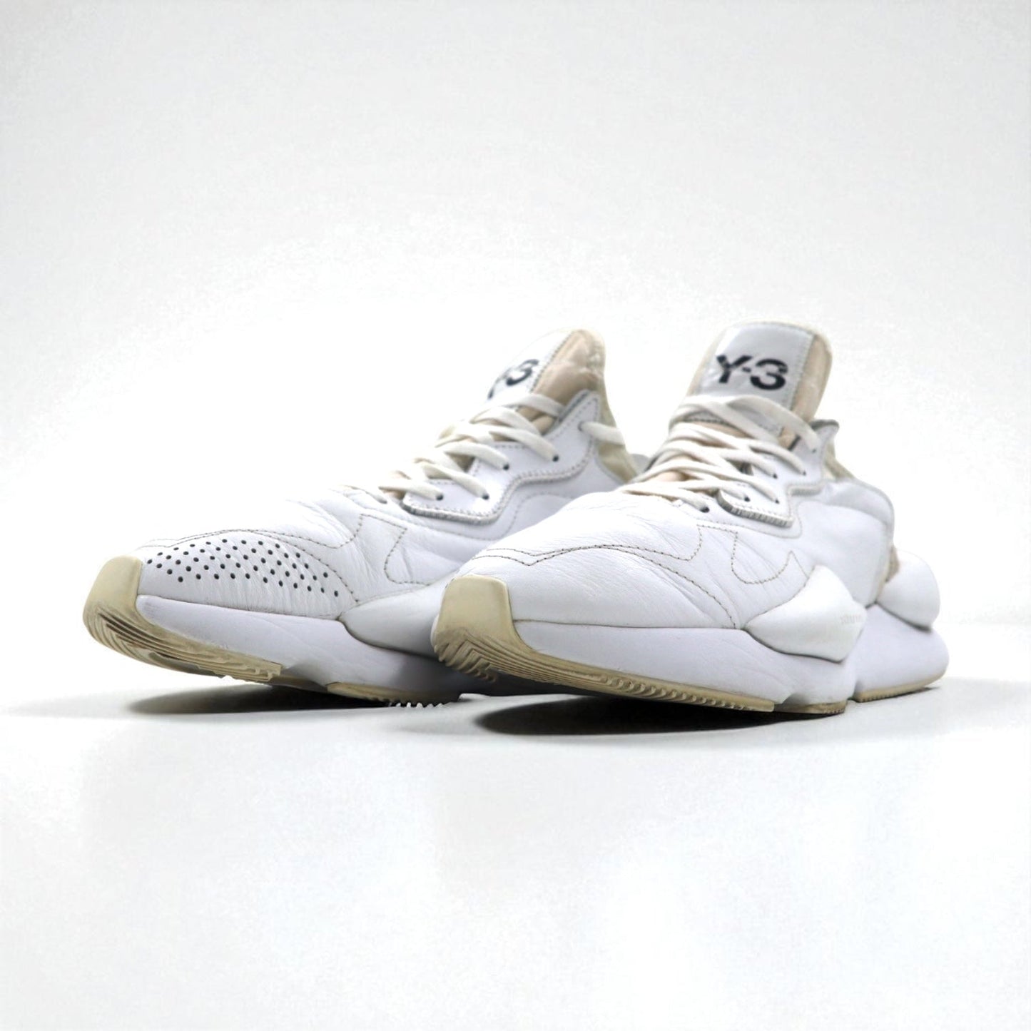 Y-3 ( adidas × YOHJI YAMAMOTO ) カイワ KAIWA スニーカー 26cm ホワイト レザー G54502