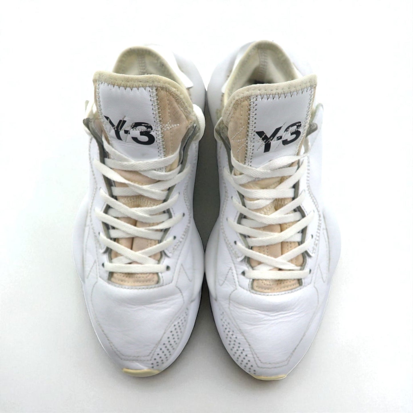 Y-3 ( adidas × YOHJI YAMAMOTO ) カイワ KAIWA スニーカー 26cm ホワイト レザー G54502