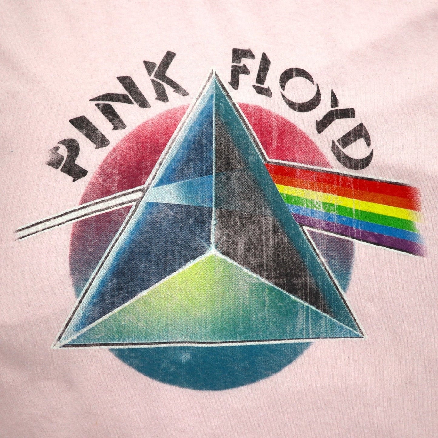 PINK FLOYD ピンクフロイド バンド Tシャツ L ピンク 狂気 オフィシャル ホンジュラス製