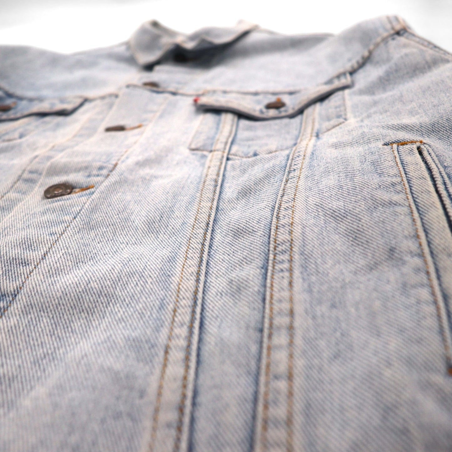Levi's 90年代 USA製 デニムジャケット Gジャン L ライトブルー アイスウォッシュ 70507-4834