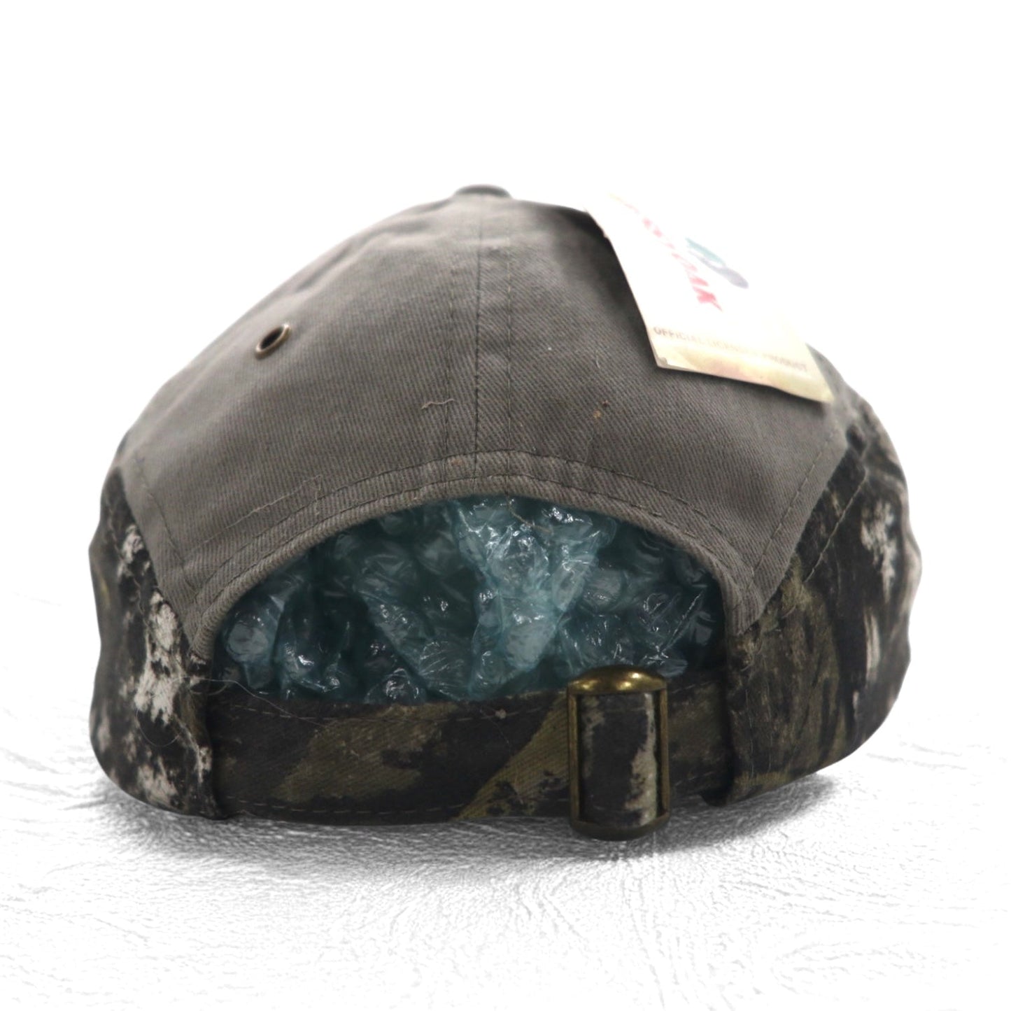 MOSSY OAK 90年代 リアルツリーカモ アウトドア キャップ FREE ベルト カーキ Kay Dee 刺繍 未使用品