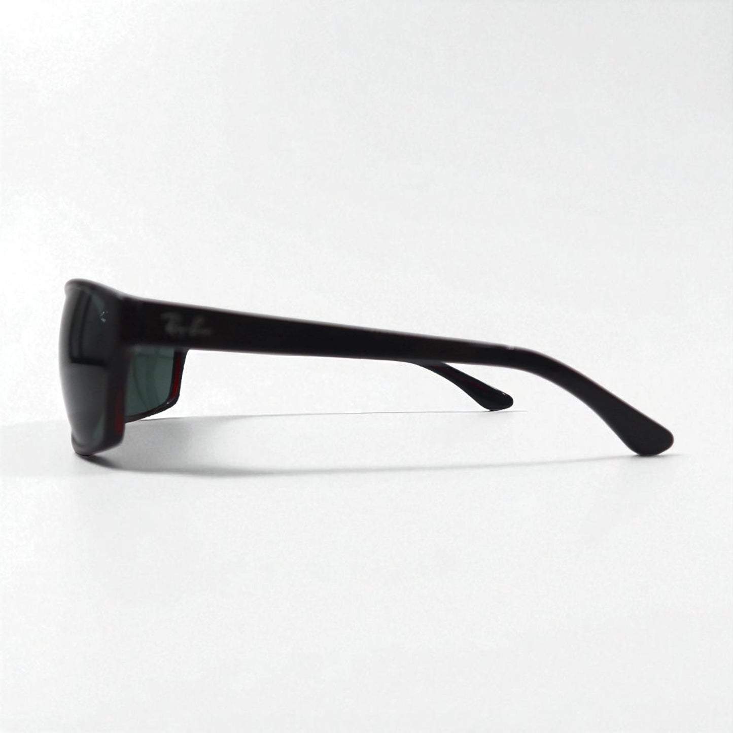 Ray-Ban ビッグフレーム スクエア サングラス ボルドー プラスチック RB2161