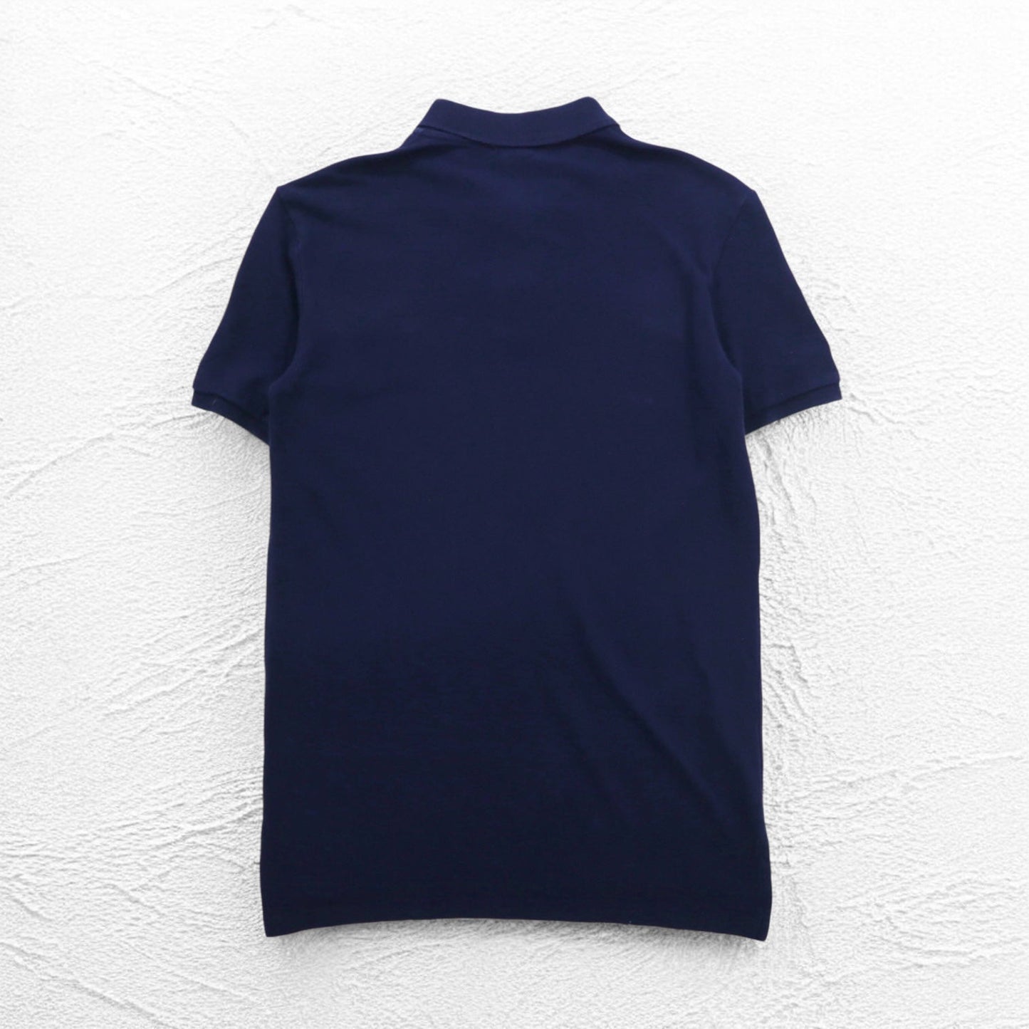 Polo by Ralph Lauren 90年代 ポロシャツ L ネイビー コットン 鹿の子 スモールポニー刺繍