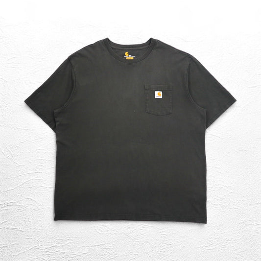 carhartt オリジナルフィット ポケット Tシャツ ポケTee 2XL ORIGINAL FIT カーキ ビッグサイズ