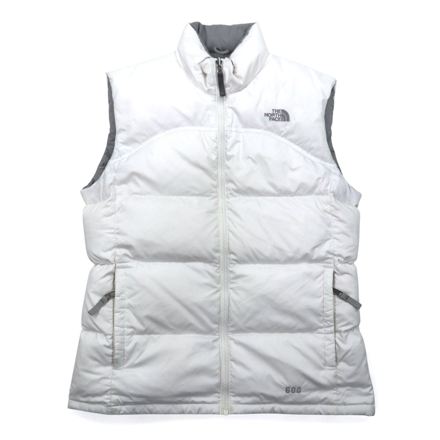 THE NORTH FACE 600フィル ヌプシ NUPTSE ダウンベスト XL ホワイト ポリエステル US規格