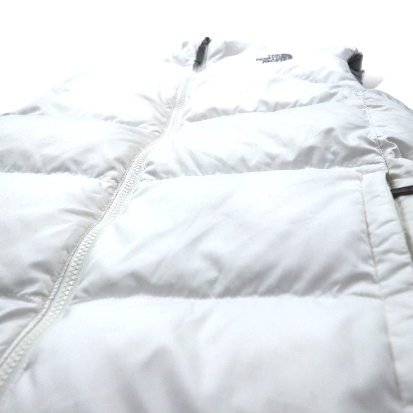 THE NORTH FACE 600フィル ヌプシ NUPTSE ダウンベスト XL ホワイト ポリエステル US規格