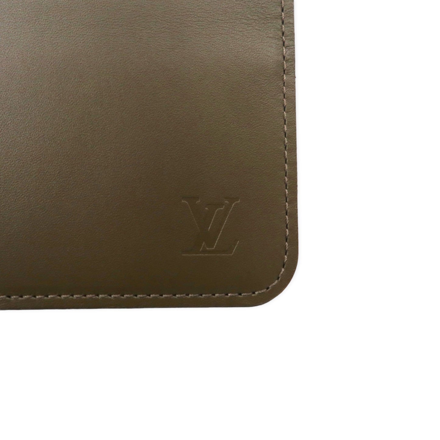 LOUIS VUITTON カードケース パスケース ブラウン レザー マージュ フランス製