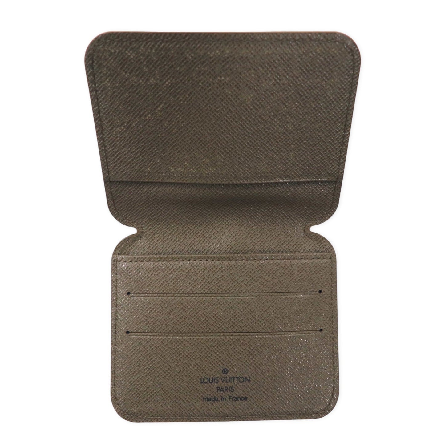 LOUIS VUITTON カードケース パスケース ブラウン レザー マージュ フランス製