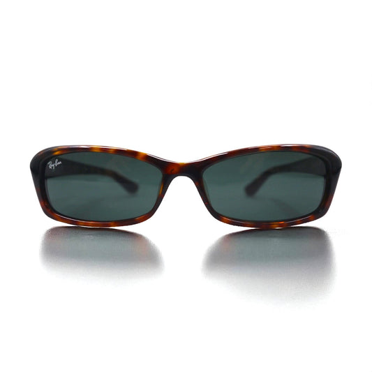 Ray-Ban スクエア レクタングル サングラス ブラウン ベッコウ RB2163 1060/71 59-15 140 3N