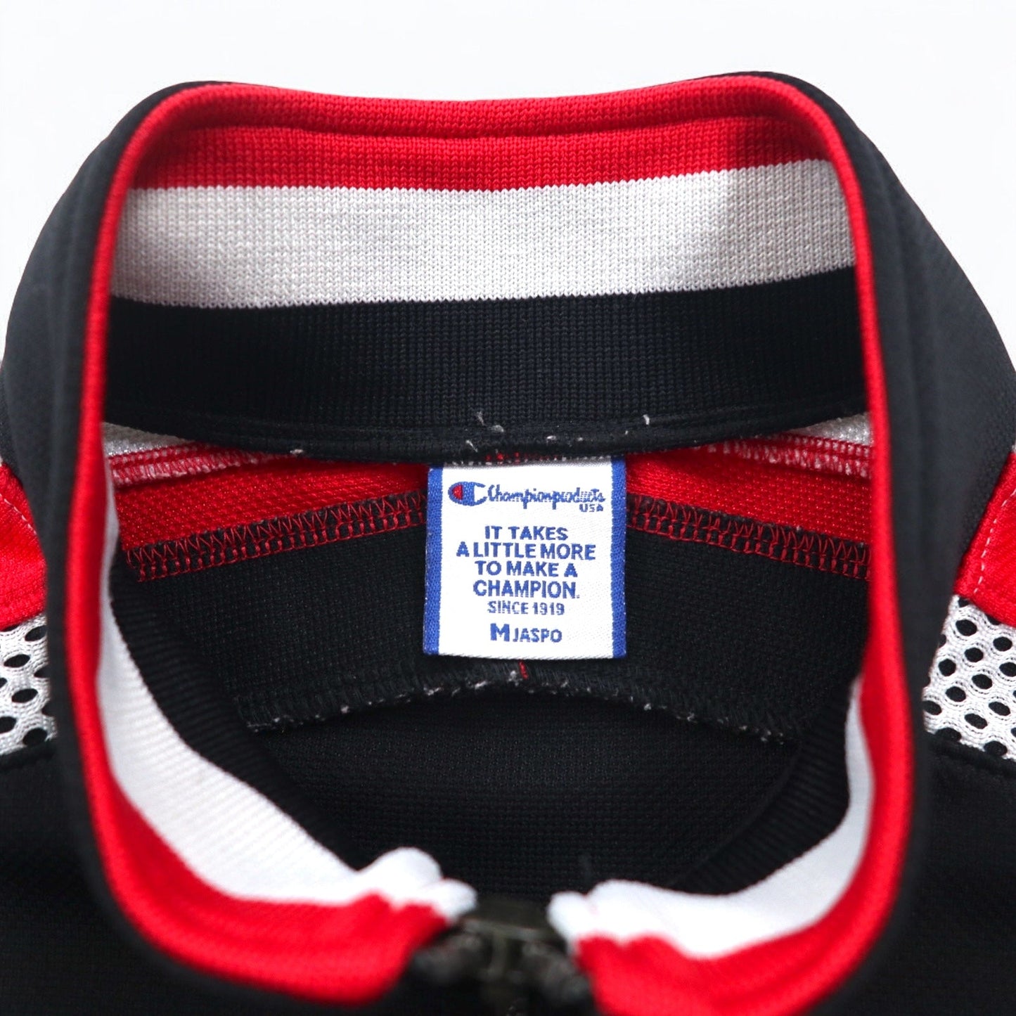 Champion products 90年代 トラックジャケット ジャージ M ブラック ワンポイントロゴ刺繍