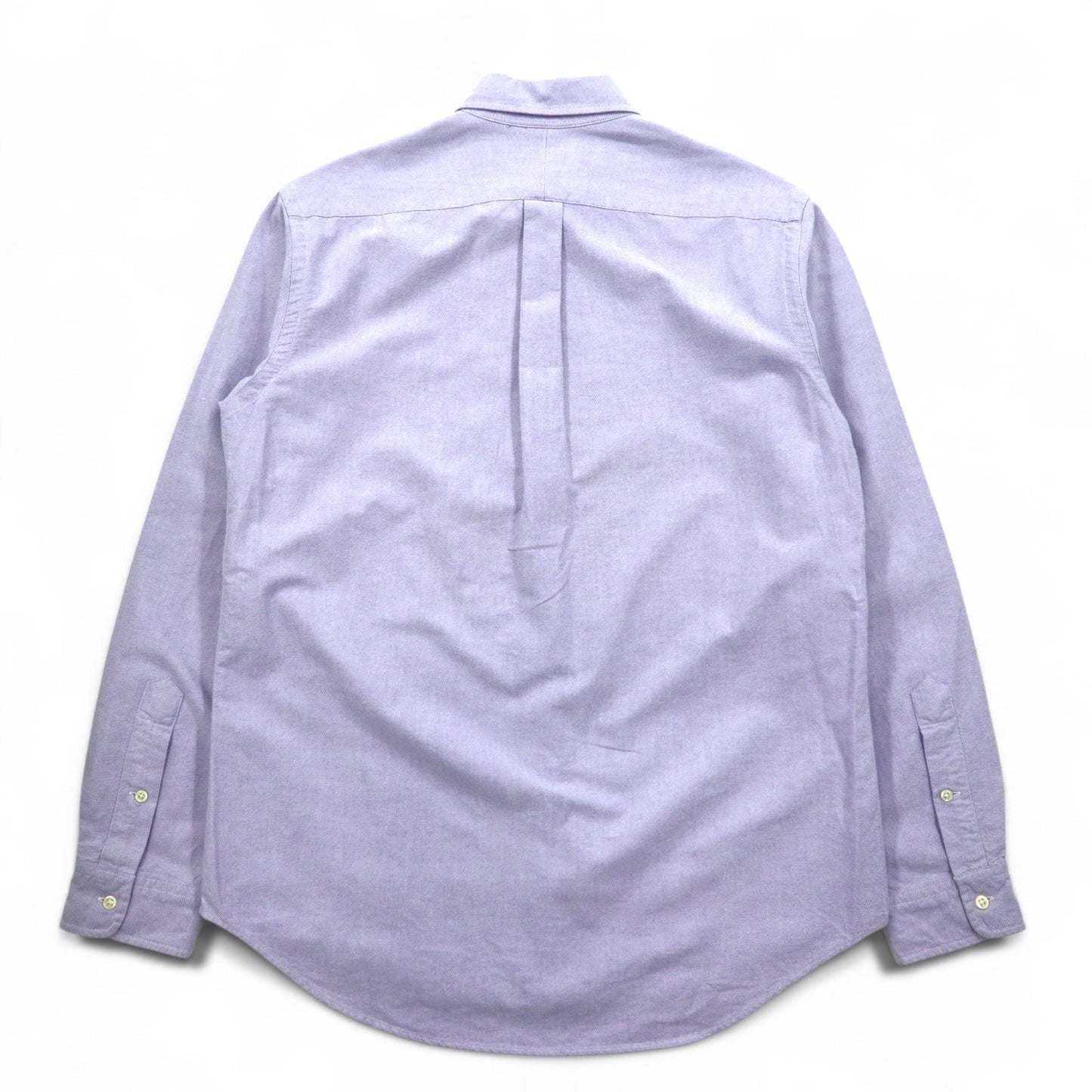 RALPH LAUREN オックスフォード ボタンダウンシャツ M ブルー コットン スモールポニー刺繍