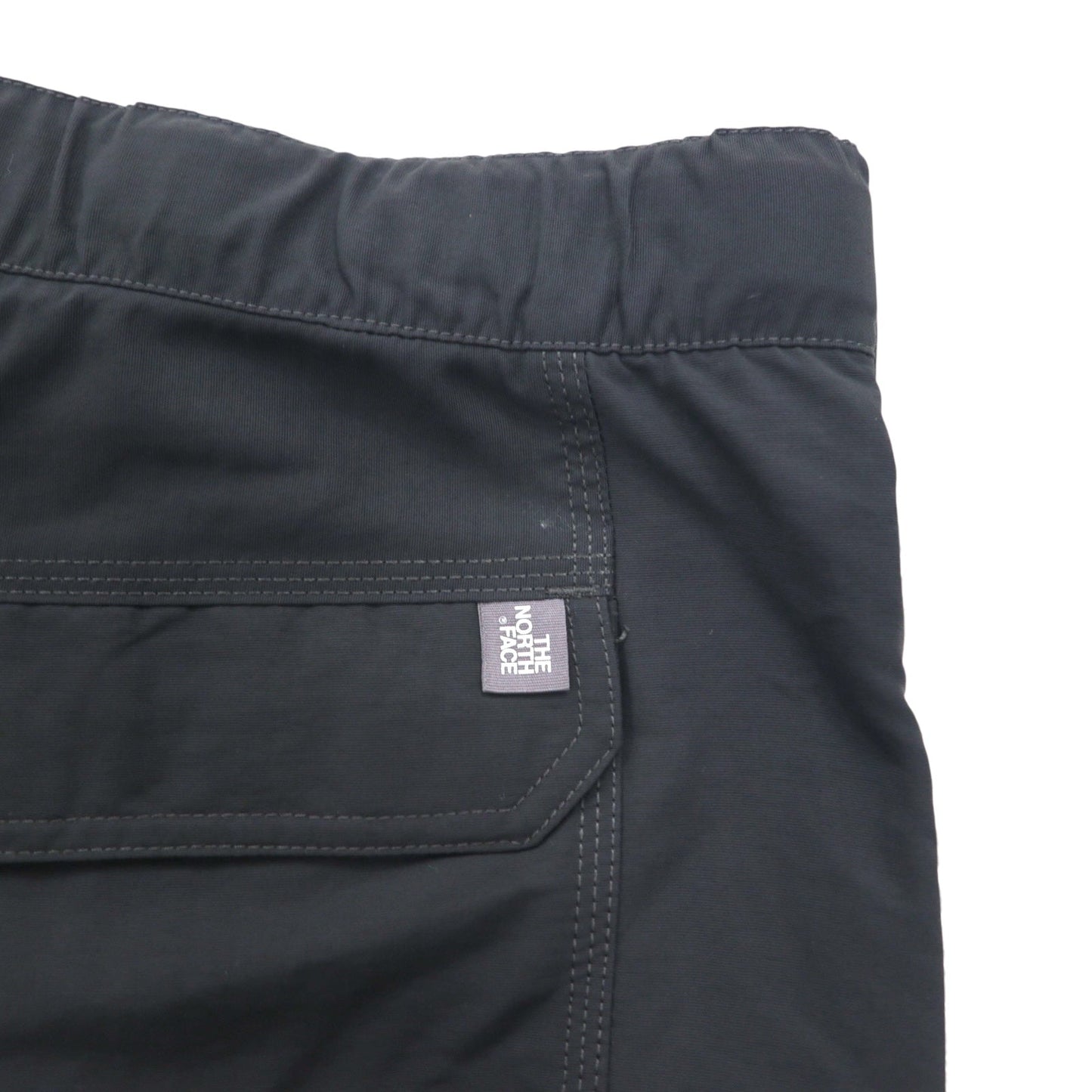 THE NORTH FACE コンバーチブル 2WAY ワイド カーゴパンツ ショートパンツ M グレー ナイロン US規格 Paramount Peak Ⅱ A4J0