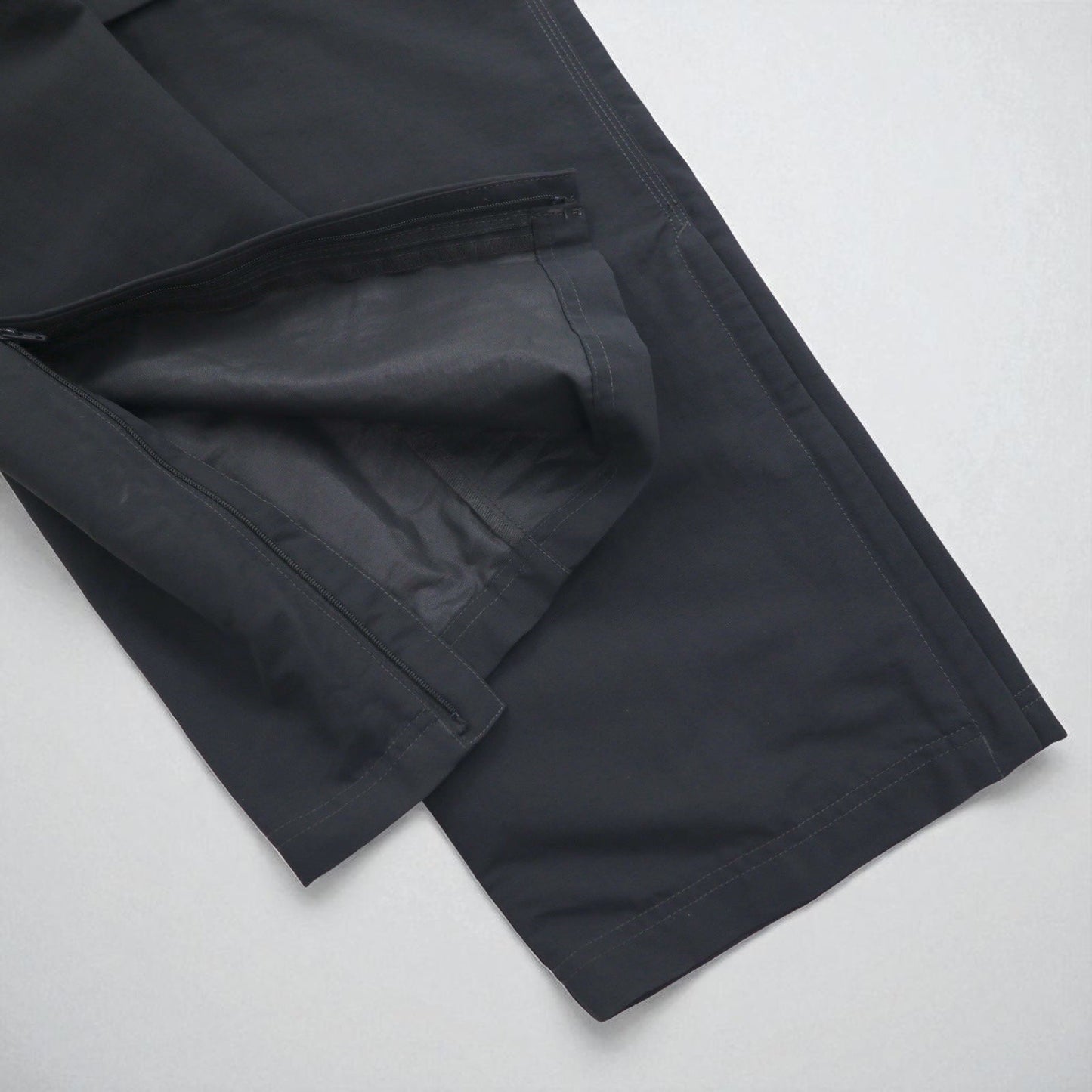 THE NORTH FACE コンバーチブル 2WAY ワイド カーゴパンツ ショートパンツ M グレー ナイロン US規格 Paramount Peak Ⅱ A4J0
