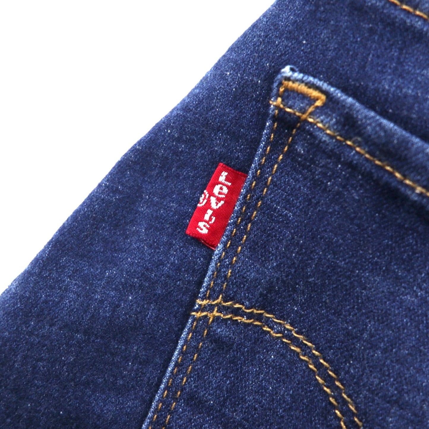Levi's 711 スキニー デニムパンツ 26 ブルー コットン ストレッチ