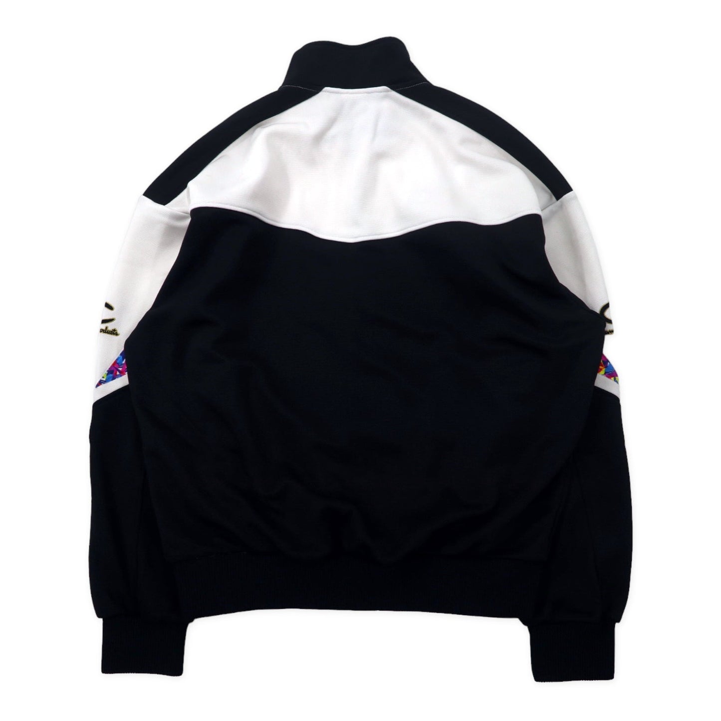 Champion products U.S.A. 90年代 トラックジャケット ジャージ L ブラック ホワイト ポリエステル スクリプトロゴ 日本製