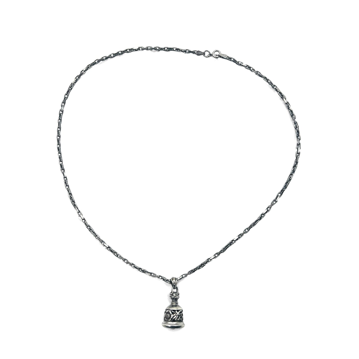 Artemis Classic 925 フラワーベル ネックレス ペンダント SILVER シルバー