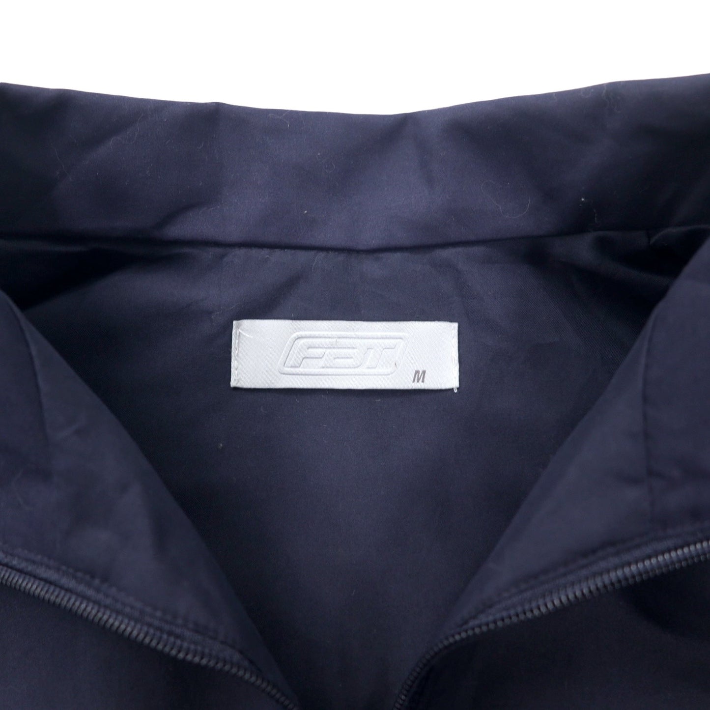 FBT ナイロンジャケット M ネイビー ポリエステル メッシュライナー 25th SEA GAMES LAOS VIENTIANE 2009 刺繍