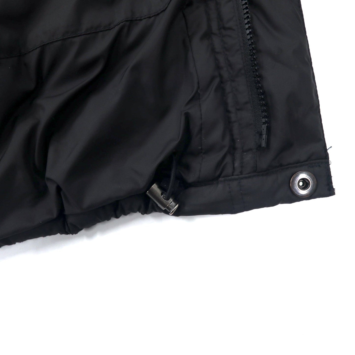 Polo by Ralph Lauren ダウンジャケット 175/96A ブラック ポリエステル フード着脱式