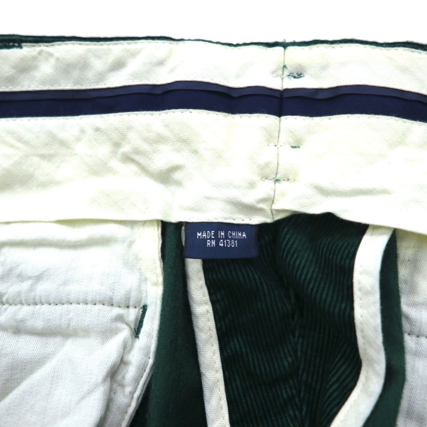 Polo by Ralph Lauren 90年代 コーデュロイパンツ スラックス L グリーン コットン