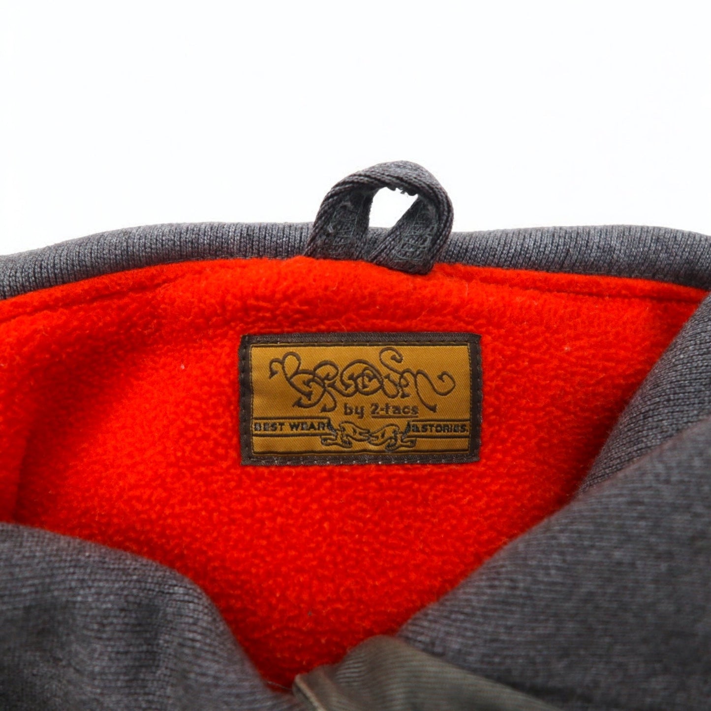 BROWN by 2-tacs 中綿 アノラック パーカー M グレー ハーフジップ Anorak B8-J003 日本製