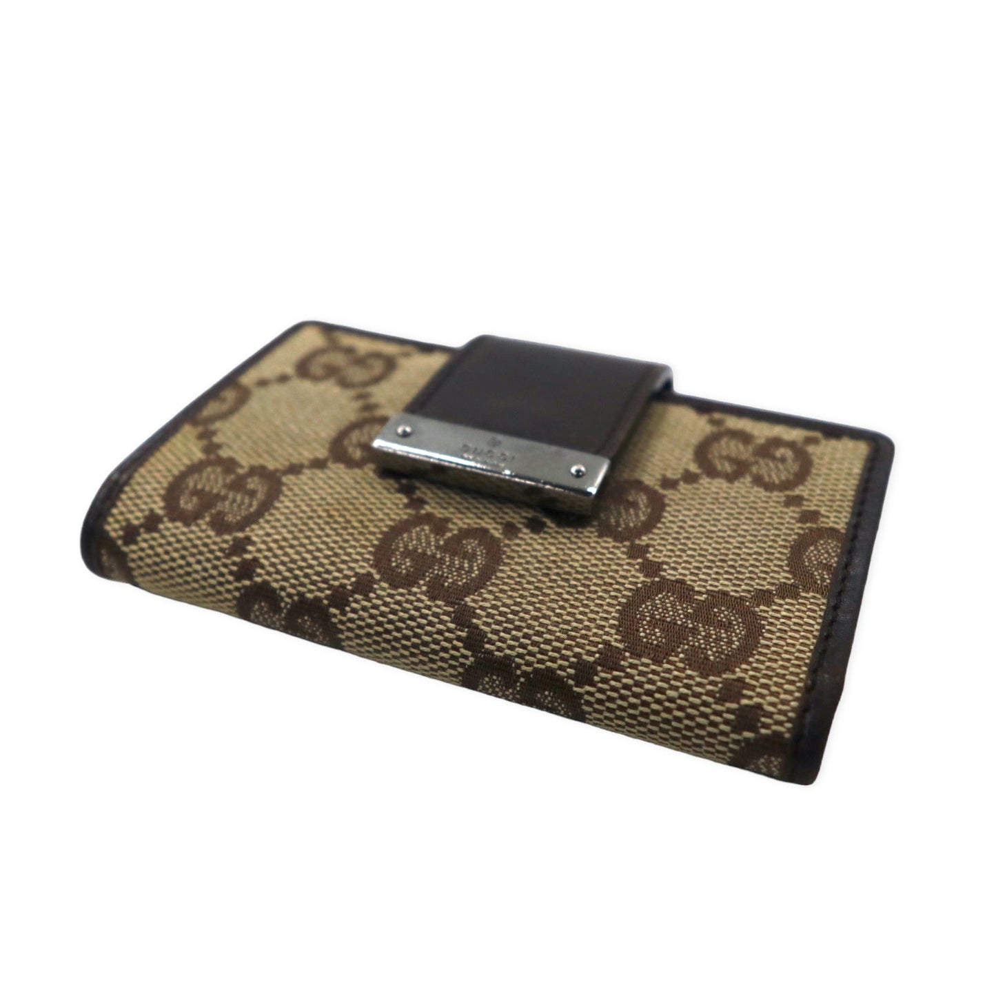 GUCCI 6連キーケース GGキャンバス ベージュ キャンバス レザー 74212 1502 イタリア製