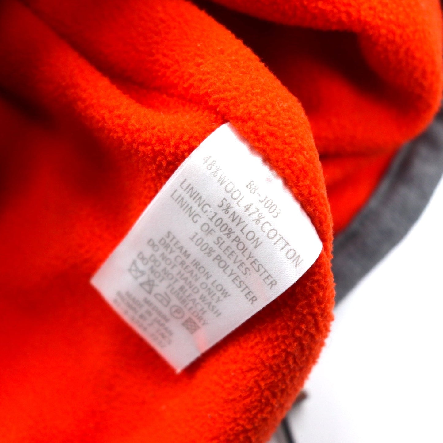 BROWN by 2-tacs 中綿 アノラック パーカー M グレー ハーフジップ Anorak B8-J003 日本製