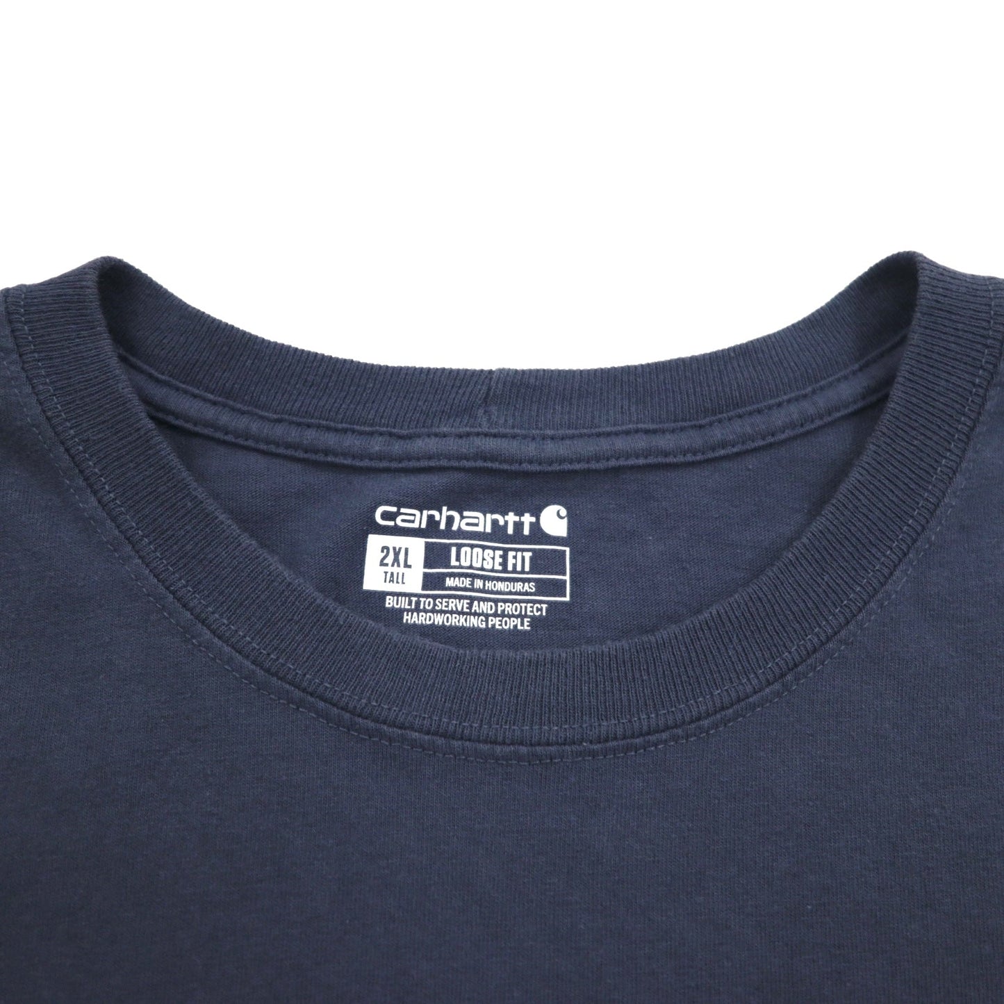 carhartt ルーズフィット ポケット Tシャツ ポケTee 2XL LOOSE FIT ビッグサイズ グレーホンジュラス製
