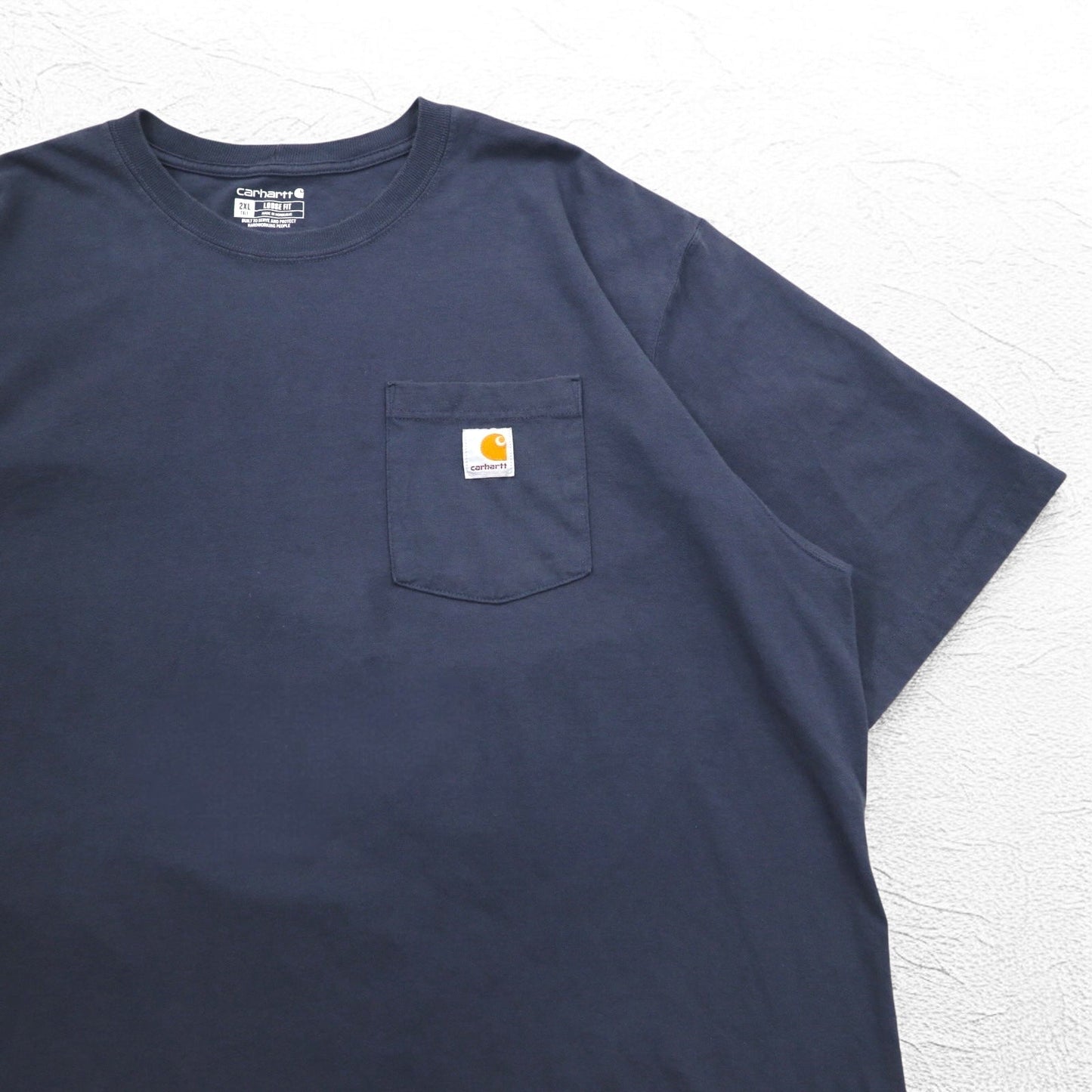 carhartt ルーズフィット ポケット Tシャツ ポケTee 2XL LOOSE FIT ビッグサイズ グレーホンジュラス製